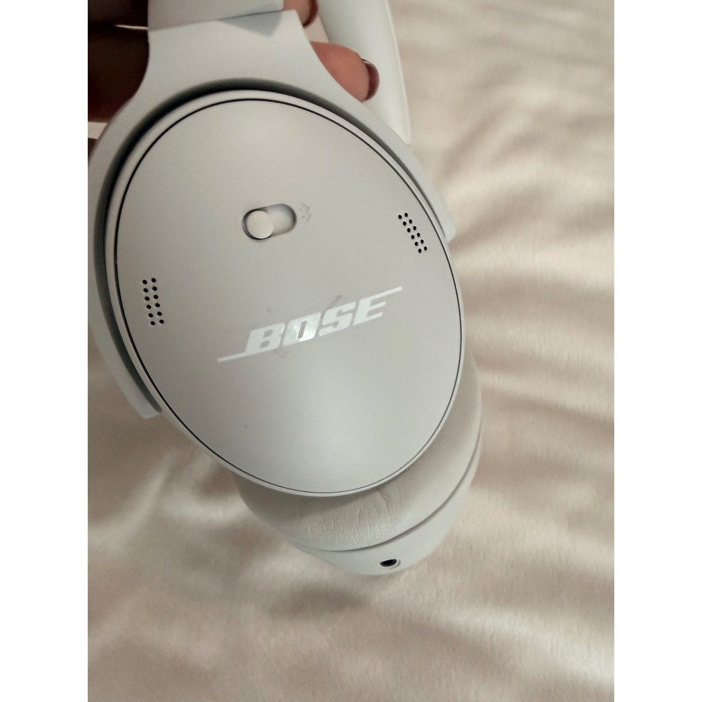 Bose QuietComfort SC Noise Cancelling Headphones White Smoke Wireless Bluetooth - Picture 2 of 10